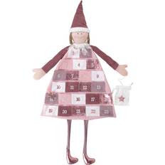 Rayher Adventskalender zum Aufhängen, rosé