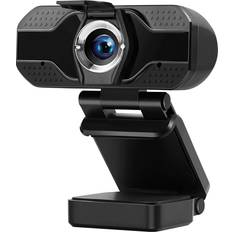 1920 x 1080 (Full HD) Webcams reduziert Fontastic 257001 Webcam USB Full HD 1080p