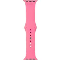 Apple watch se pink Holdit Watch 42/44/SE/45/49MM Silikone Urrem Bright