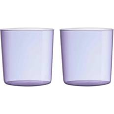 Verde Tazas Design Letters 2 Vasos Kids Eco Purple