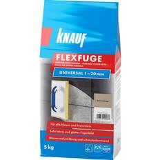 Pflaster-, Mauersteine & Mörtel Knauf Fugenmörtel Flexfuge Universal Bahamabeige 5 kg