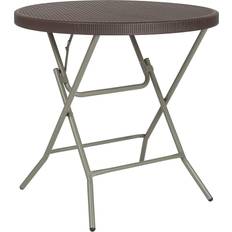 Outdoor Dining Tables Flash Furniture 2.6-Foot Round