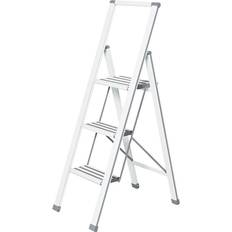 Wenko Aluminiumsstige 3-Trins Hvid