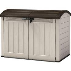 Cestini per bricchetti Keter Baule Box Portattrezzi Da Esterno 177x113x134h - 2000 lt Beige