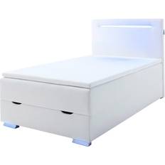 Wit Continentaal Bedden Boxspringbett Las Vegas Härtegrad H3 Weiß