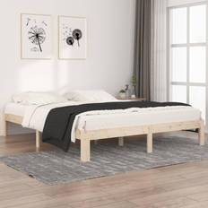 160cm Sengerammer vidaXL Bed Frame Solid Sängram