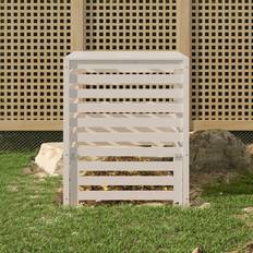 vidaXL Solid Wood Pine Composter 82.5 x 82.5 x 99.5 cm