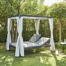 Grau Sonnenliegen Siena Garden Sofabett Waikiki