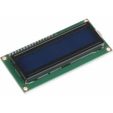 Écrans de Remplacement Joy-it Module d'affichage raspberry pi SBC-LCD16X2 vert, bleu 1 pc(s)