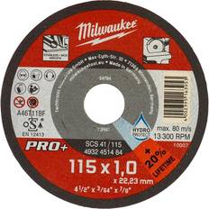 Tilbehør til elværktøj Milwaukee Skæreskive 10-pak 115 x 1,0 mm