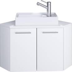 Waschbecken & Handwaschbecken VCM 2-tlg. Eck-Badblock Vilosa