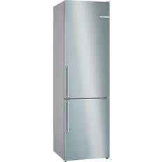 Bosch Rostfritt Stål Kylfrysar Bosch Serie 4 Køleskab Fryser 260liter Klasse B 103liter Grå, Rostfritt Stål, Silver