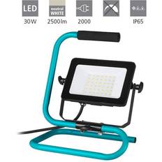 Turchese Torce da Lavoro Eglo Faro Led Portatile Con Supporto 30W IP65