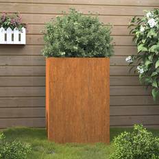 vidaXL Plantekasse 52x48x75 cortenstål Plantekasse