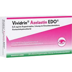 Kontaktlinsenzubehör Vividrin Azelastin EDO 0,5mg/ml Augentropfen Augentropfen 20x0.6 Milliliter