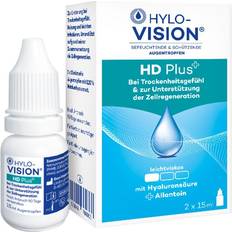 Kontaktlinsenzubehör OmniVision Hylo-Vision HD Plus Eye Drops 15ml