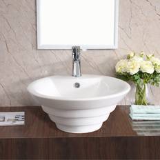 Bathroom Sinks Karran VC-402-WH Valera Vessel Sink