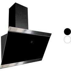 Cappe aspiranti Respekta Cappa Aspirante Inclinata Senza Testa 60 cm, Nero
