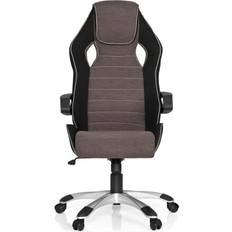 hjh OFFICE hjh OFFICE 621847 Spelstol GAME PRO III Motorsportskänsla i hemmet, Vippmekanism, fjäderkraft, som kan ställas in individuellt efter kroppsvikten, Ryggstöd med integrerat nackstöd
