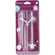 Transparente Vasos con boquilla b.box Sippy Cup Replacement Straw Clear