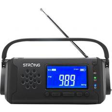 AM - Radio de Carga Manual y Solar Radios Strong EPR1500