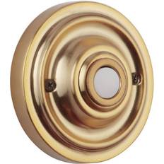 Craftmade Pb3039 2-9/10 Tall Lighted Pushbutton Doorbell Brass