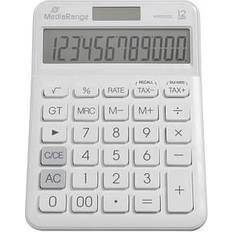 Taschenrechner MediaRange MROS191 Tischrechner weiß