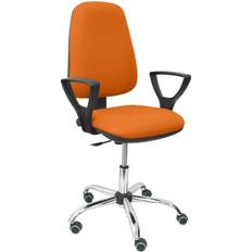 Naranja Muebles P&C Ergonomique Confortable Sierra CP Bali Avec Accoudoirs Fixes Orange Piqueras Y Crespo Silla de oficina