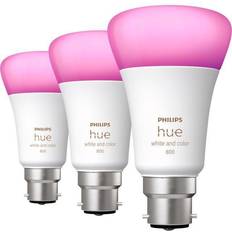 LED Lamps Philips Hue Colour Smart LED Lamps 6.5W B22