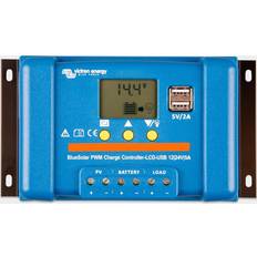 Victron Bluesolar Solcellsregulator pwm-lcd & usb 12/24v 5a