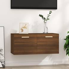 vidaXL Brown oak Wall Cabinet