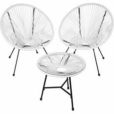 Garden & Outdoor Furniture tectake Set of 2 Santana chairs