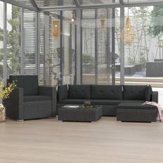 vidaXL Turais 6 Garden Outdoor Lounge Set