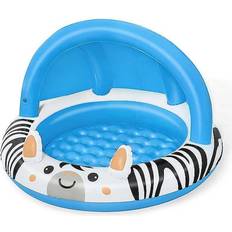 Animals Paddling Pool Bestway Safari Sun Shaded Baby Pool