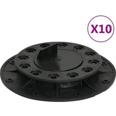 vidaXL Justerbare Terrassefødder 10 Stk 20-30 mm