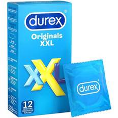 Kondomer xxl Durex Kondomer Originals XXL 12 Dele