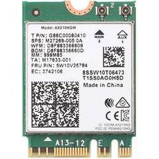 WIFI 6E Laptop Upgrade Card Tri Band AX210NGW 2.4Gbps 802.11ax Wireless AX210 WiFi Bluetooth 5.2 No vPro