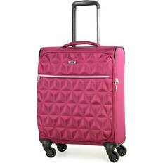 Cheap Suitcases Rock Jewel 55cm Carry Suitcase Four Wheel