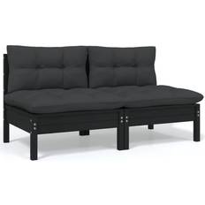 Furu Loungeset vidaXL Trädgårdssoffa 2-sits Loungeset