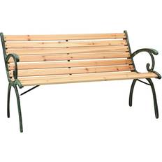 vidaXL Solid Wood Fir Garden Bench