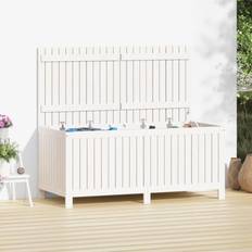Pine Patio Storage & Covers vidaXL white pine, 147 Pine Garden