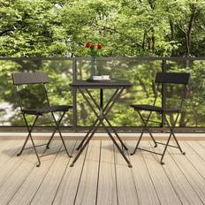 vidaXL Foldbare bistrostole 2 stk.