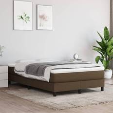 vidaXL Pocketresårmadrass mörkbrun 120x200x20 Boxmadras