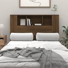 vidaXL Con Scomparti Rovere Marrone 120x18.5x102.5 cm Testiera