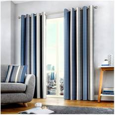 Gardiner & Tillbehör Fusion Stripe Curtains: 90"