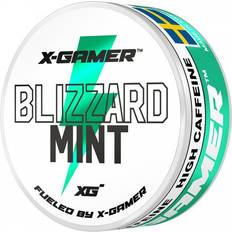 X-Gamer Nikotinfritt snus X-Gamer Pouch Energy Blizzard Mint 5-Pack