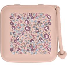 Silikoni Tutinpidikkeet Bibs x Liberty Pacifier Box Eloise Blush