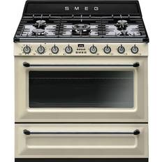 90cm Cuisinières à gaz Smeg VICTORIA TR90P2 GASKOMFUR