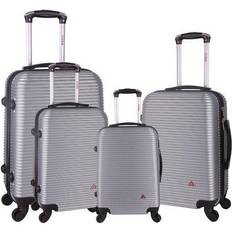 Suitcase Sets InUSA Royal Lightweight Hardside Spinner Luggage Set 20"/24"/28"/32"