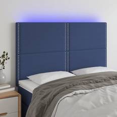 vidaXL LED-lys stof Sengegavl